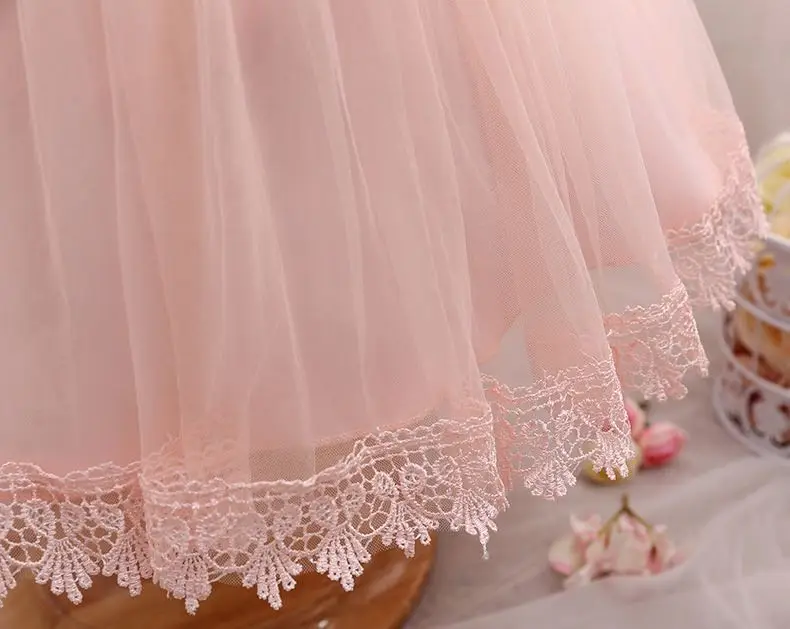 Princess Dress Kids Toddler Baby Girls Clothes Children Clothing Party Birthday Wedding Summer Short Sleeve Casual OEM Service