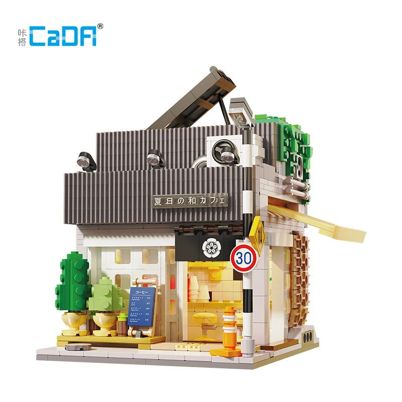 new design Cada C66007 Japan street view building construction bricks block toys creative bricks for  children building block