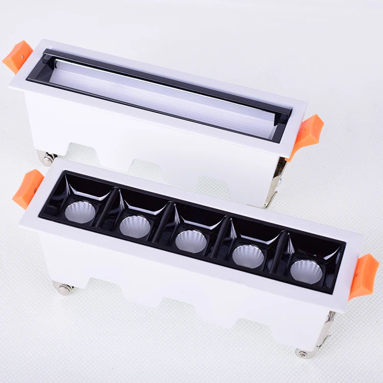 Wholesale Led Aluminum Alloy Downlight Smd3030 Led Linear Grille Lamp CE Certification
