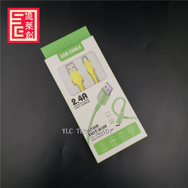 1 м силиконовый 2.4A микро usb кабель жидкость мягкий клей для йоги tpe 5A супер быстрый; Разноцветная обувь с заряжаемыми через type c кабель 3,0 для мобильного телефона huawei