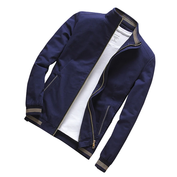 Hot Sale Slim Fit Cotton Bomber Jacket Men Outerwear Clothing Cotton Jackets
