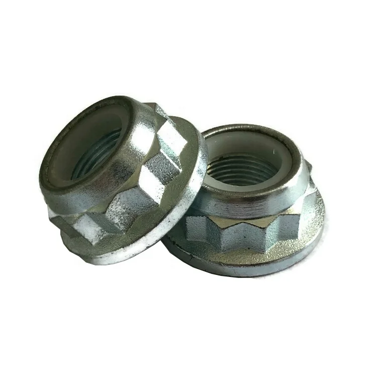 Steel Grade 8 Zinc Coated Stake Hub Nut Axle Nut Drive Shaft Nut for Dacia, Renault