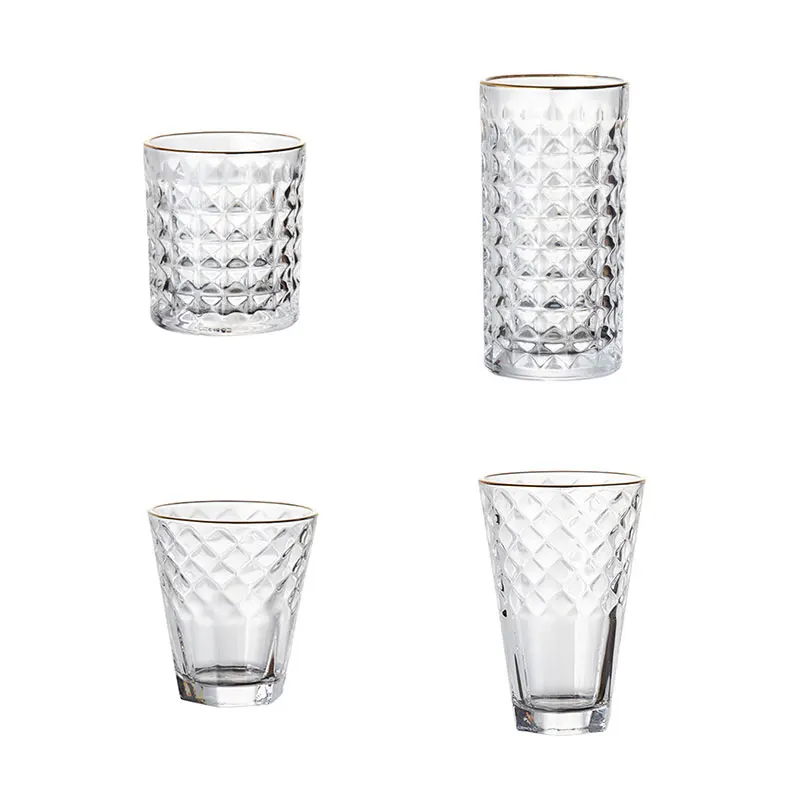 24h Online Borosilicate 300Ml 350Ml 400Ml Glass Coffee Cup Mugs For Tea And Coffee Cute Glass Cups