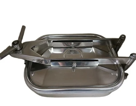 Санитарная крышка люка из нержавеющей стали SS316L/SS304 для пищевых продуктов