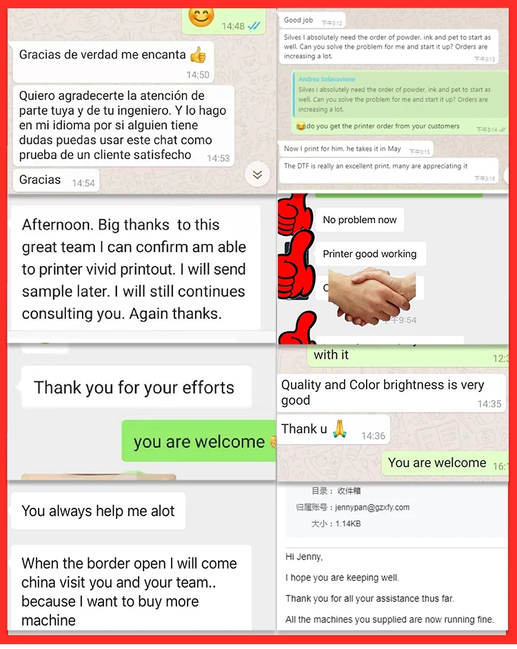 XinFlying Factory Price inkjet printer Garment Tshirt Printing dtf impresora dtf 60 cm 24 inch DTF printer