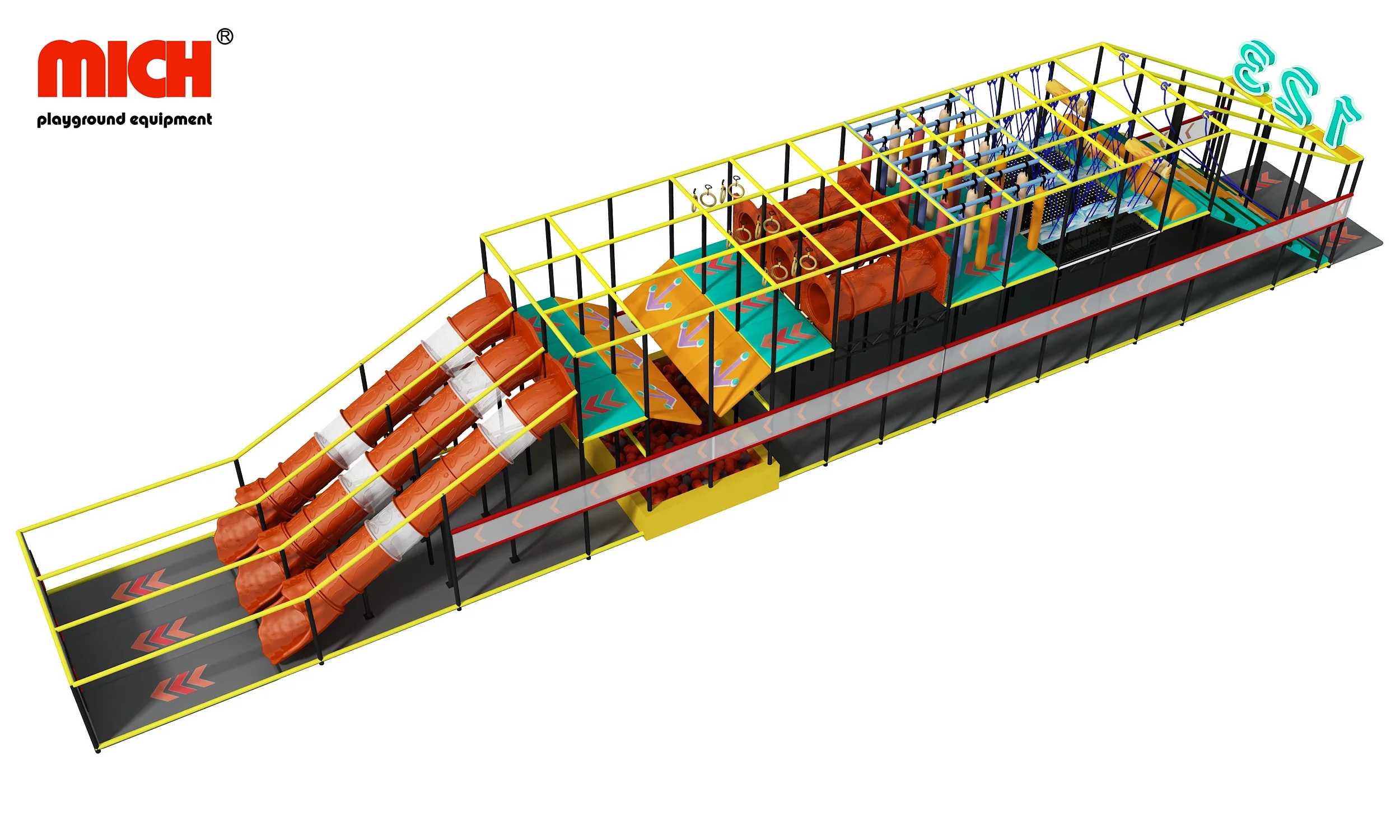 Kids Interactive Indoor Playground Equipment