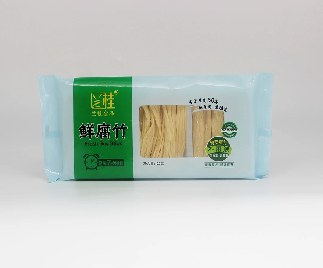 
Hot Sale Healthy and No chemical seasoning customized Fresh dried tofu bean curd stick tofu skin 