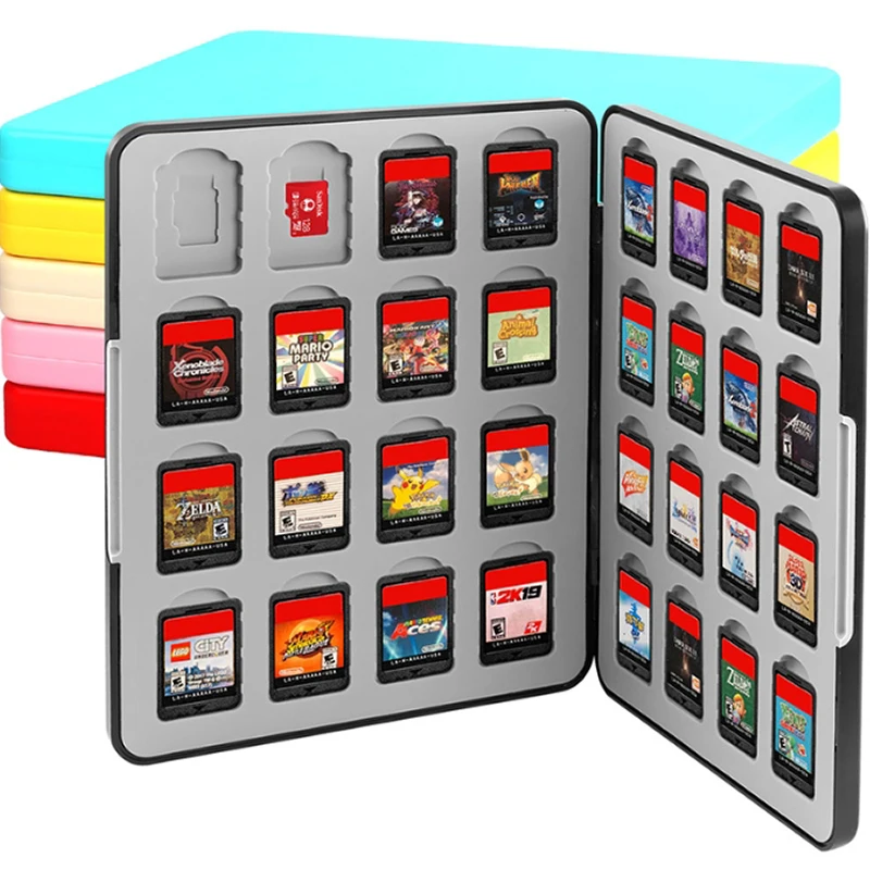Wholesale Factory 32 Slots Micro SD Card Durable Portable holder case for display only