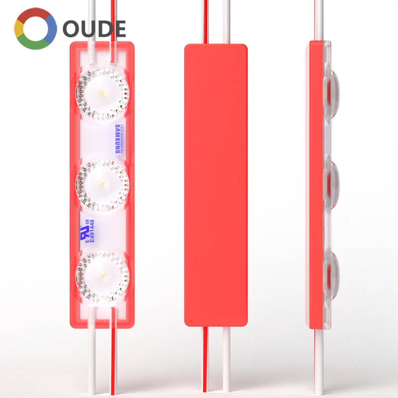 Shenzhen sign light 12v 0.72w 1.2w1.5w high brightness injection LED modules for backlighting and light advertising