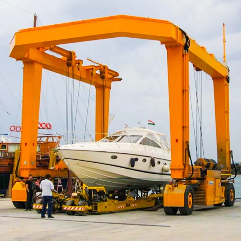 Customized marine travel lift 200 ton 500 t  marine travel lift gantry with high quality