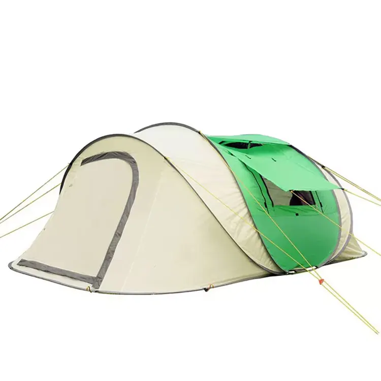 Camping 5-8 person double layers waterproof outdoor automatic camping tent family luxury tent