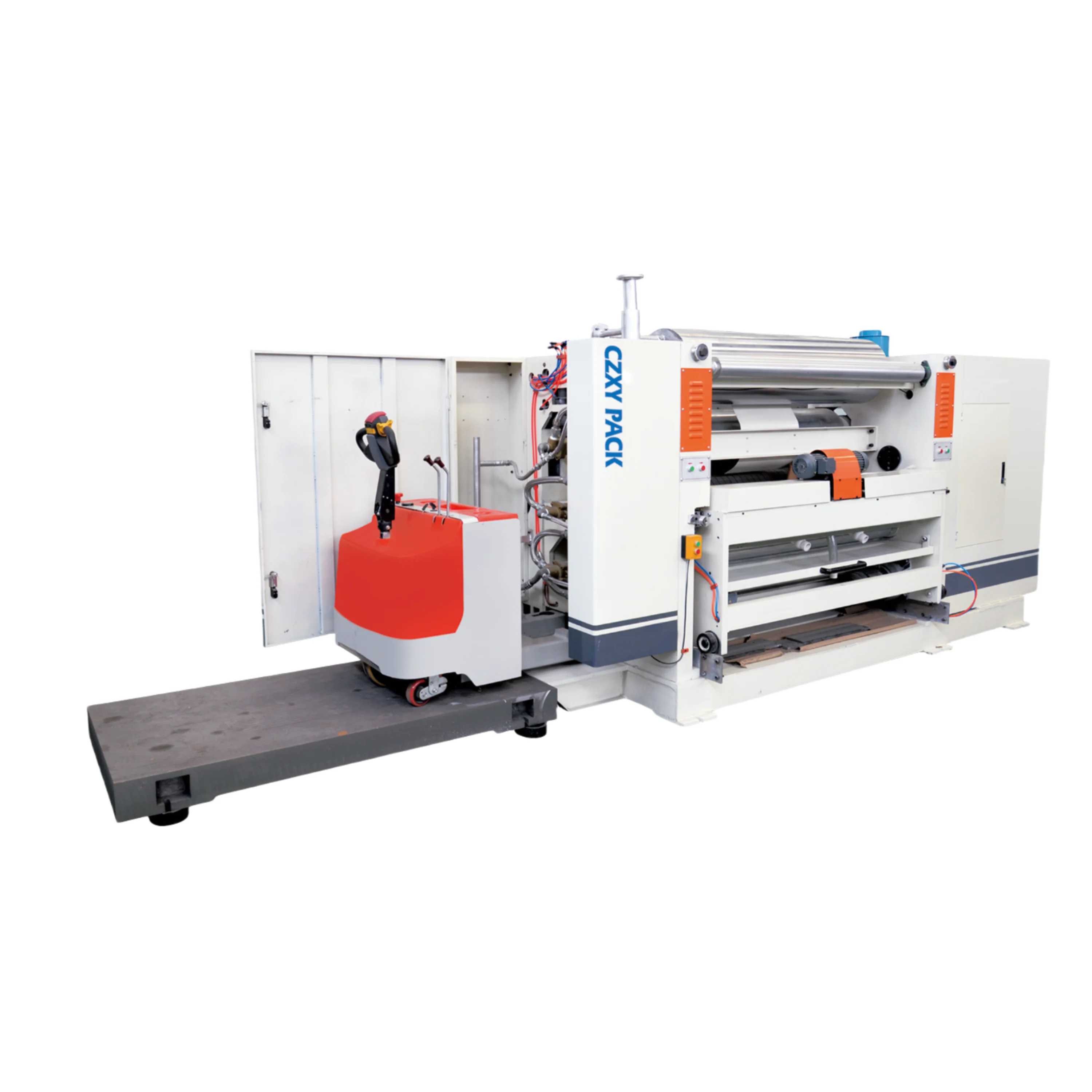 Cassette Quick Flute Roller Change Single Facer with Tungsten Roller for Corrugation Cardboard Production
