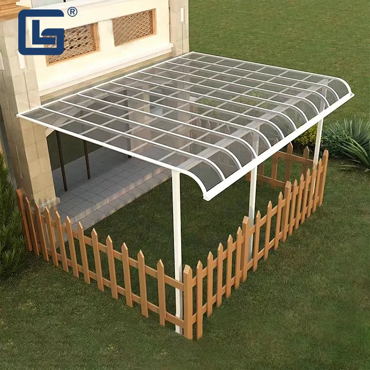  Best Sale Garden Outdoor Patio Cover Polycarbonate Roof Awning Aluminum