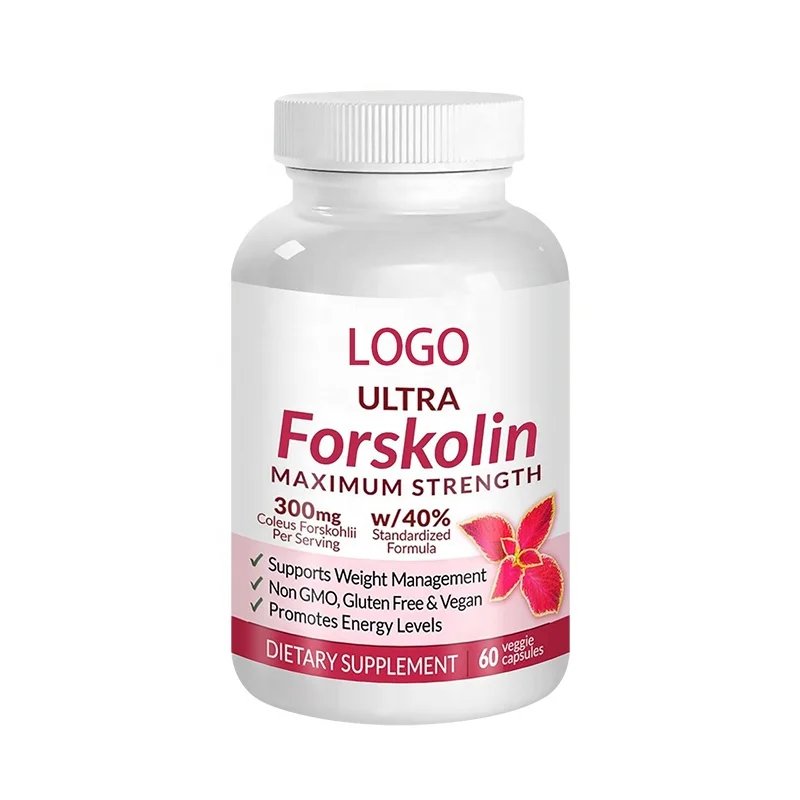 Ultra Forskolin Capsules Weight Management Non-GMO Vegan Gluten Free Forskolin Capsules
