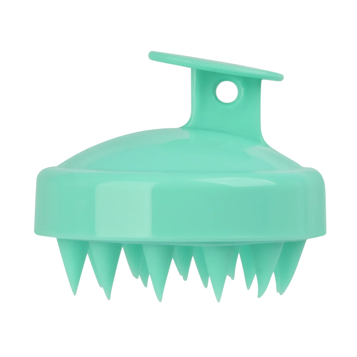 Hair Scalp Massager with Soft Silicone Bristles Scalp Scrubber for Dandruff Removal Wet Dry Scalp Shampoo Brush for Hair Growth