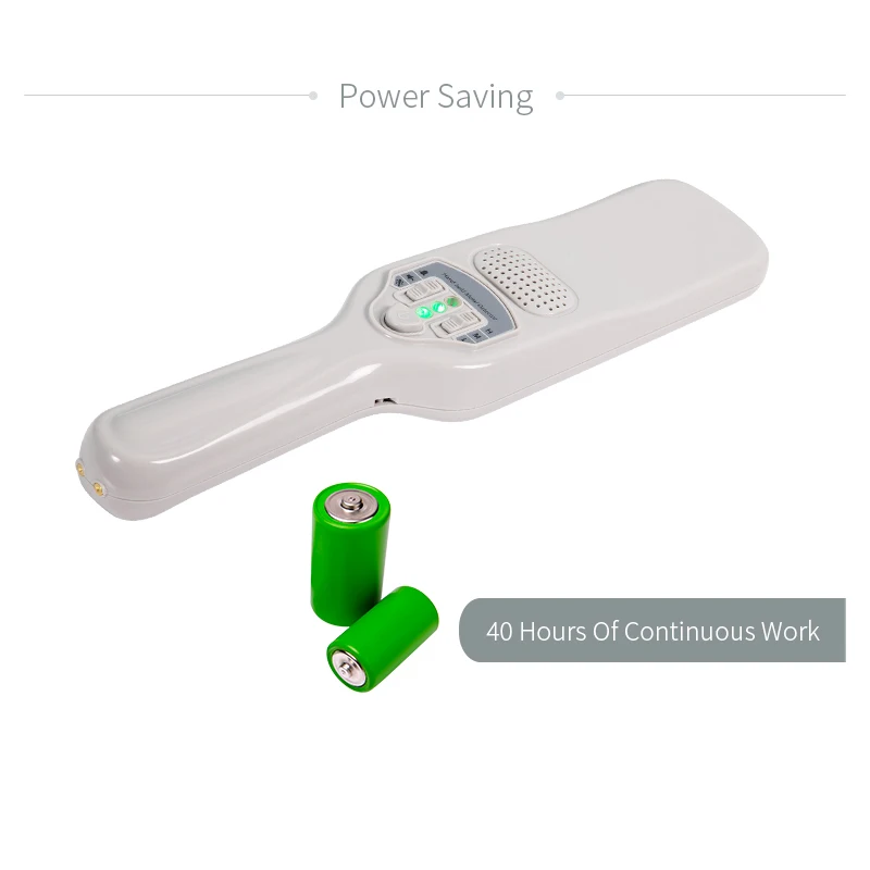 Security Check Portable Metal Detector Full Body Scanner battery charger hand held metal detector