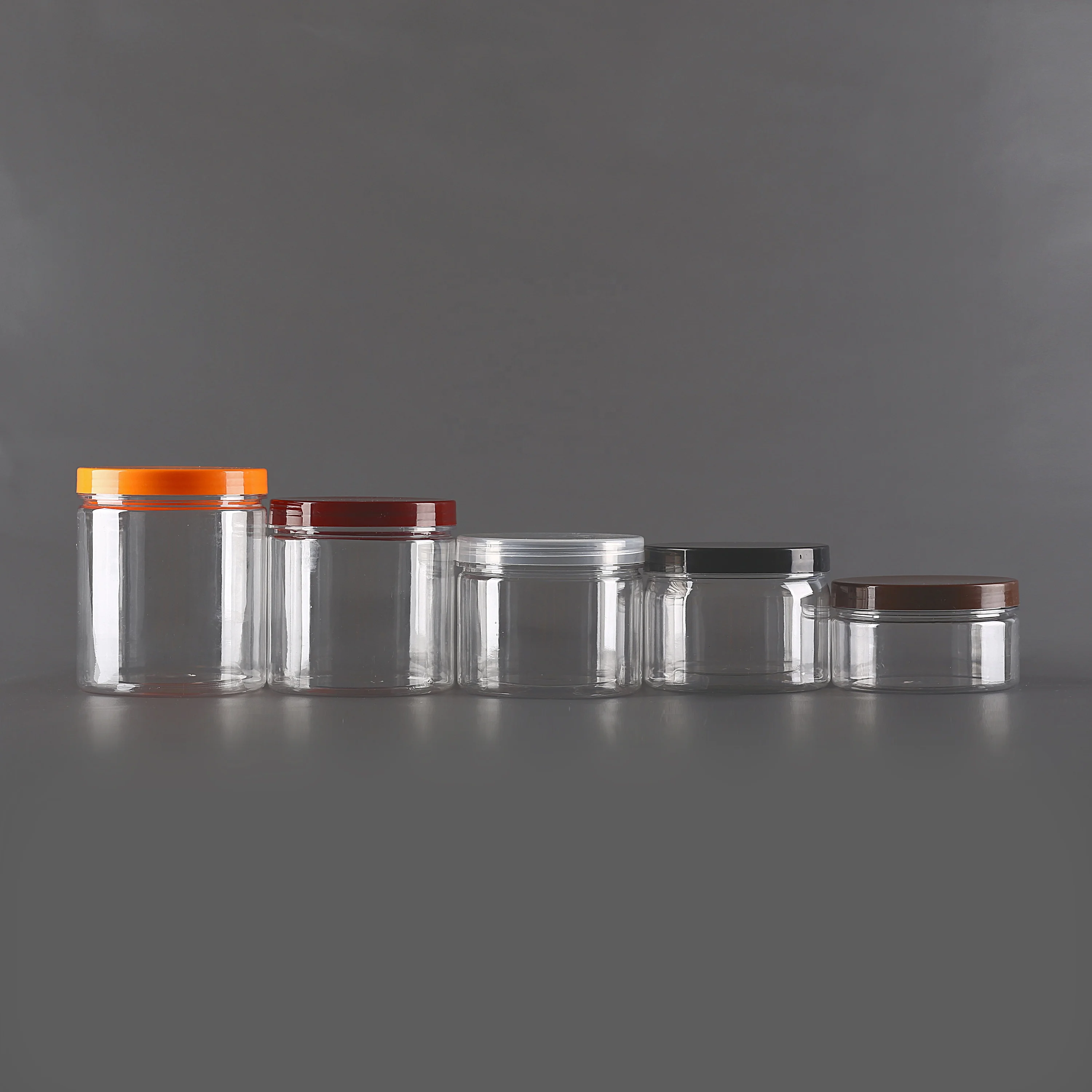 Empty Plastic Honey Jar Packaging Container