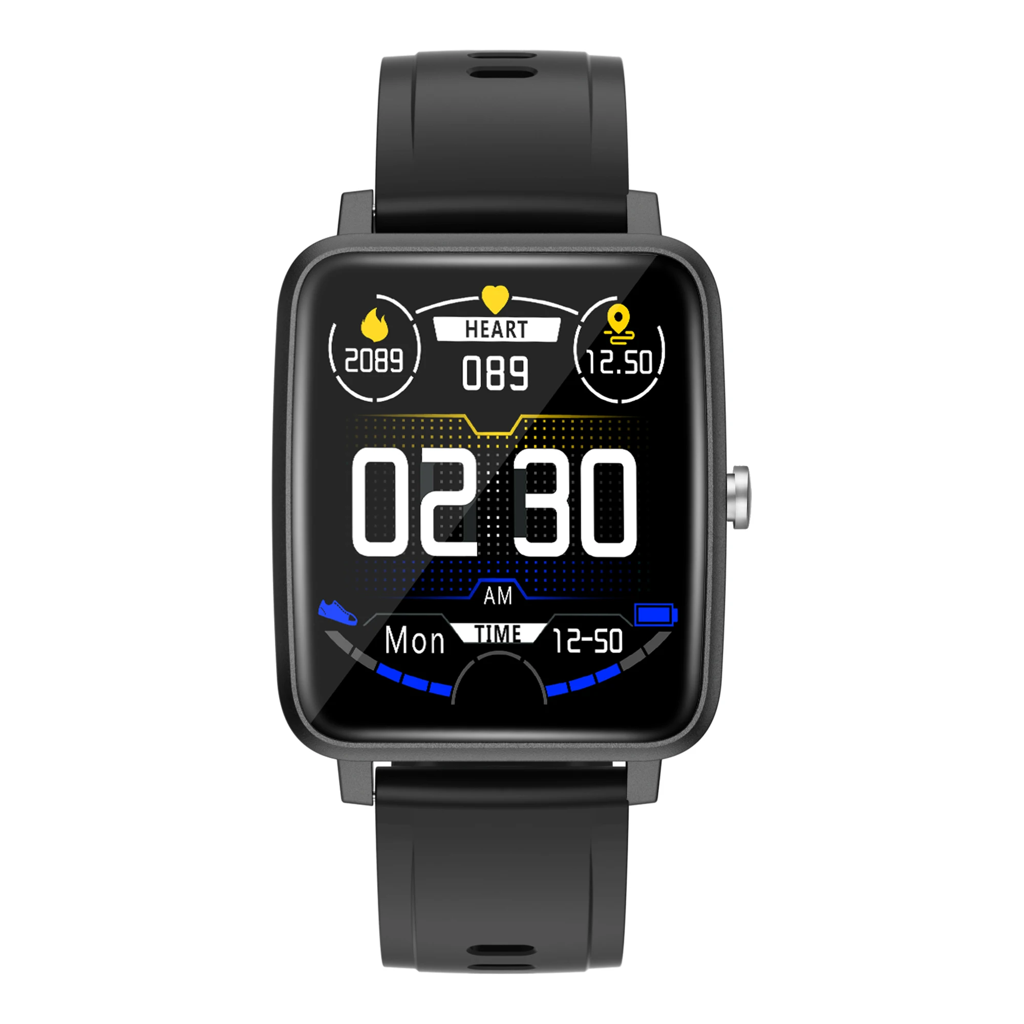 New Arrival Sport Smart Watch with Compass Barometer Waterproof IP67 IOS Android Phone GPS smartwatch