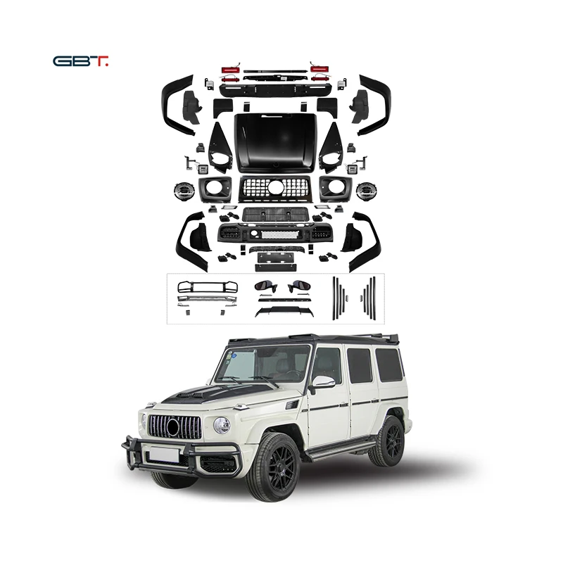 GBT Factories Instant 1991-2017 Mercedes W463G Wagon Body Kit Wide Car Modification Parts For Benz G Class Upgrade amg Model