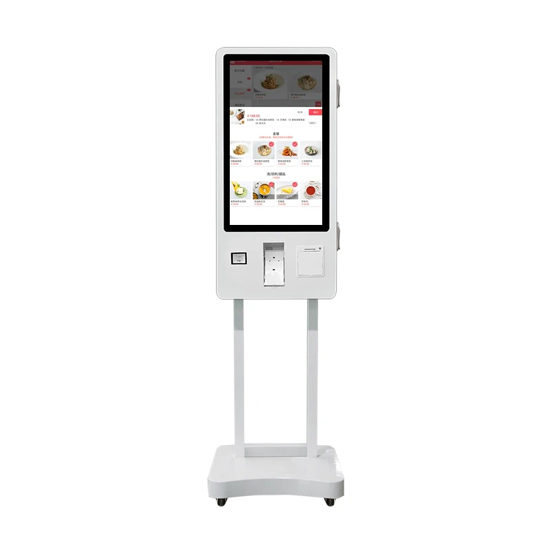 24 inch 32 inch Self Service Checkout Machine Ordering Kiosk Floor Stand Touch Screen Bill Payment Kiosk Self Service Kiosk