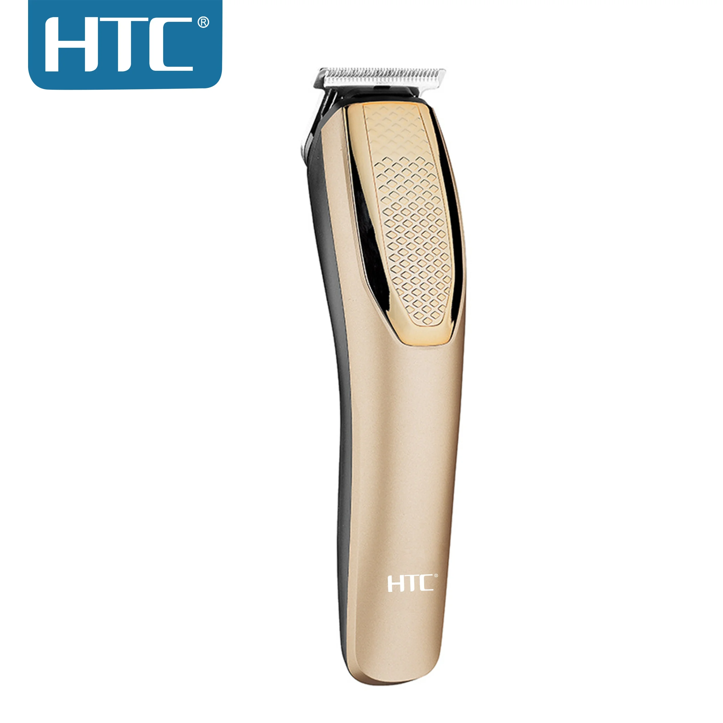 HTC AT-1210A Rechargeable Lithium Battery USB Zero Gapped Balding Trimmer Hair Cutting Remover Clipper