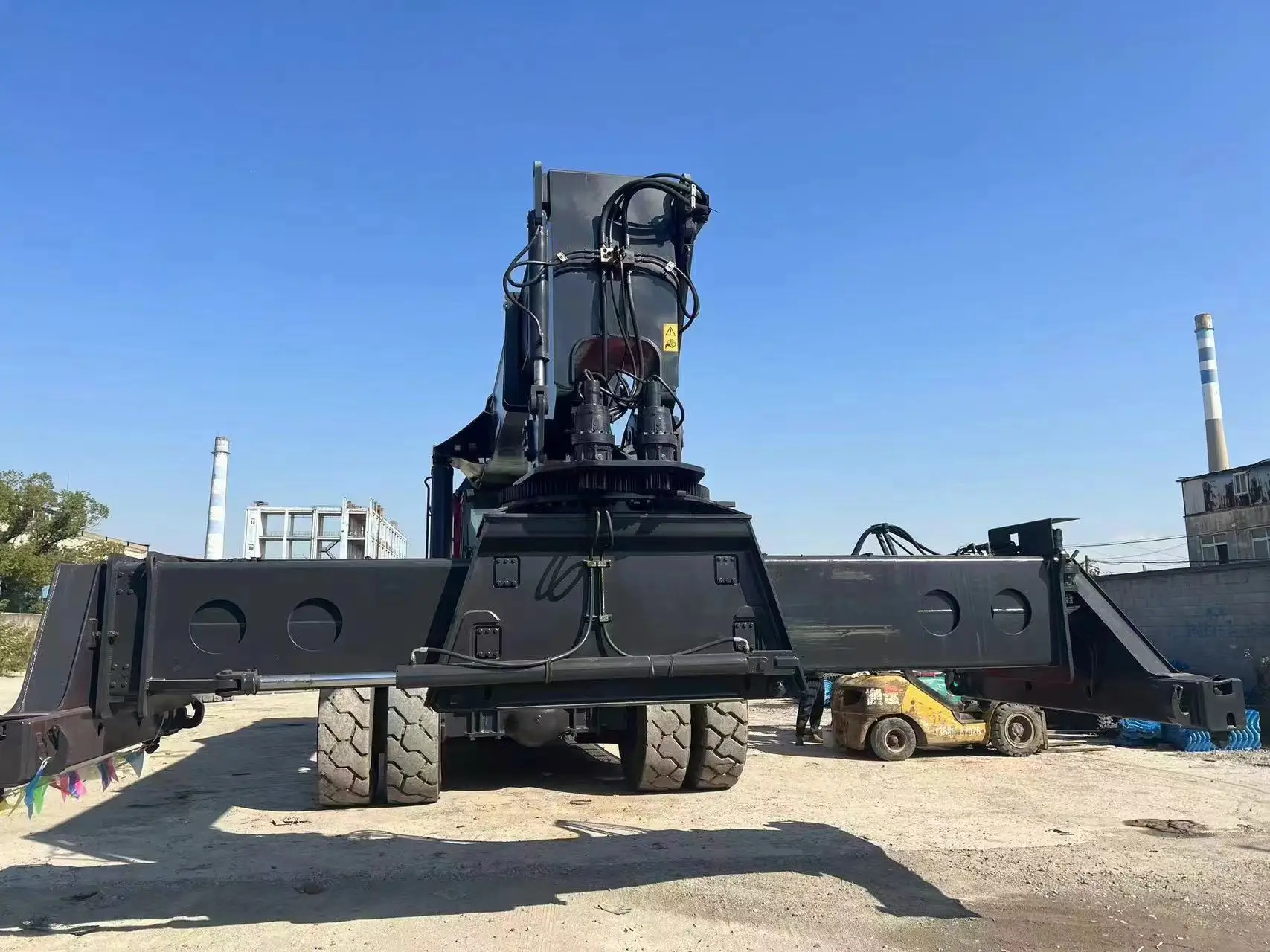 DRF450 Used Kalmar reach stacker price/45 ton reach forklift for containers good condition container reach stacker