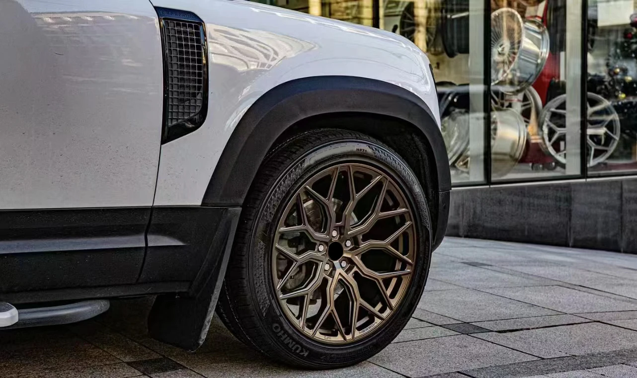 Sliver 5X114.3 5X130 5X112 One-Piece Custom Car Rims Forged Aluminum Alloy Wheels Rims For Lamborghini Bmw Mercedes Kia