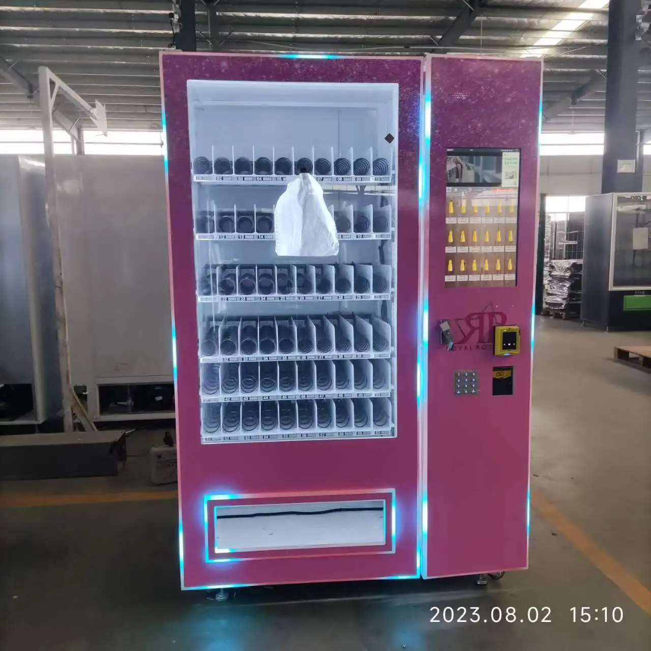 Wholesale Smart Perfume Vending Machine Toilet Paper Wig Vending Machine Japan Vending Machines for Clothes Laundry Detergent