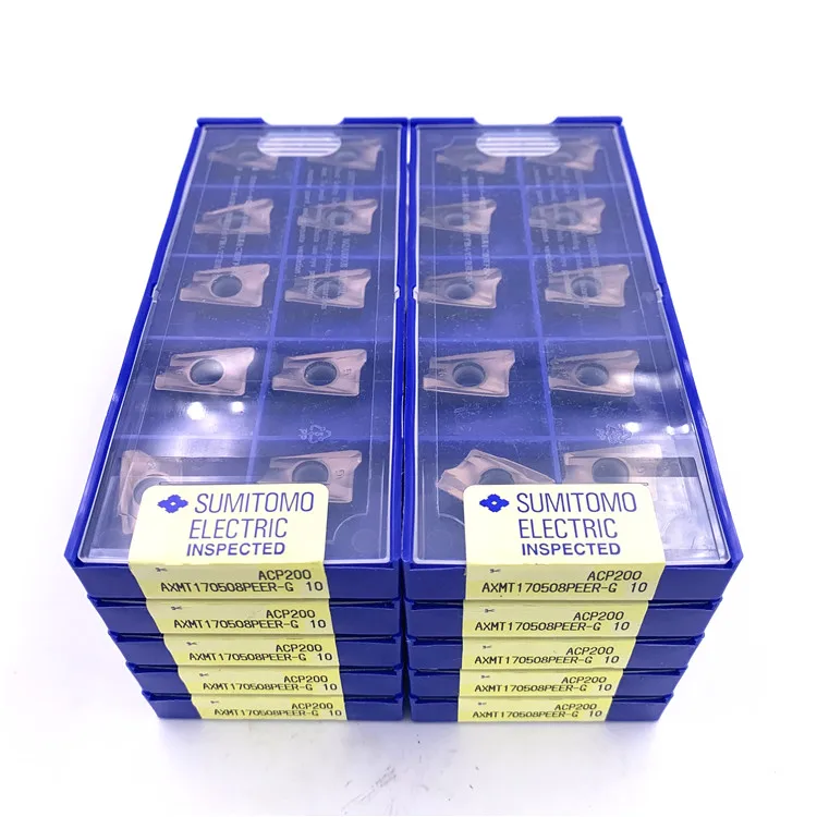 AXMT170508PEER-G ACP200 Sumitomo cnc cutting tool carbide milling inserts