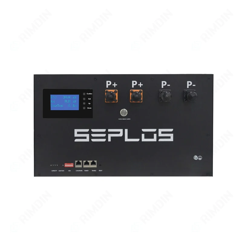 EU STOCK Seplos 3,0 48 В 51,2 В 280Ah MASON-280 Diy Kit батарея с активным балансировщиком солнечной энергии литиевая аккумуляторная система