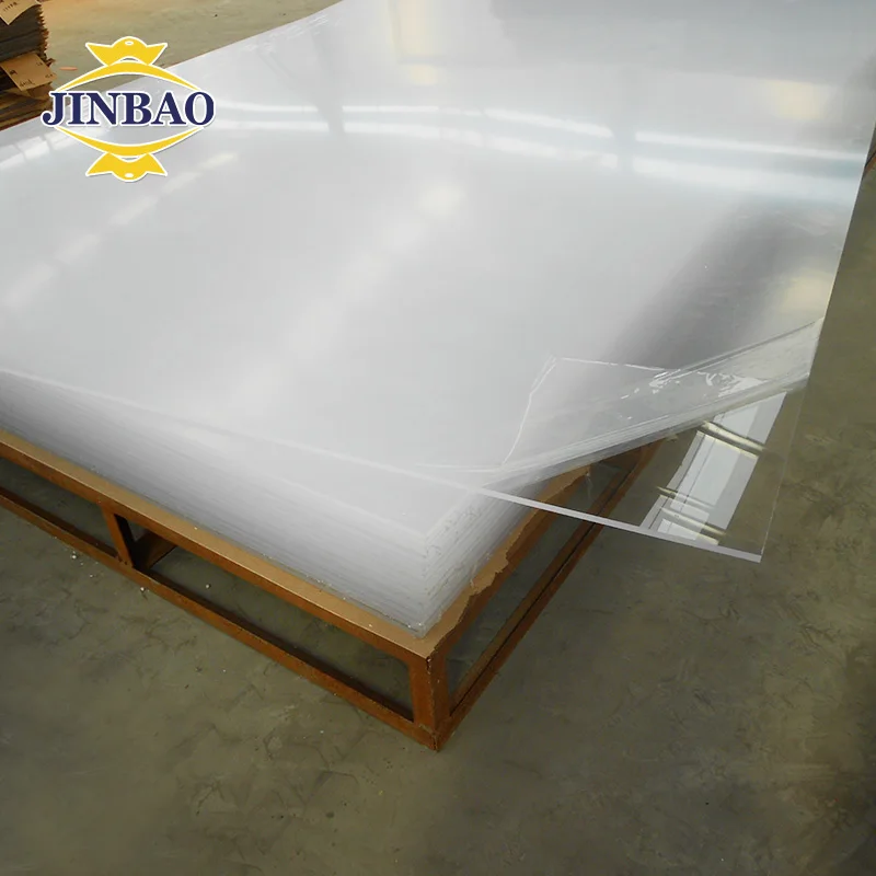 JINBAO Factory 3mm 5mm 10mm 18mm clear sheet PMMA panels high quality organic copolymer aquarium acrylic board