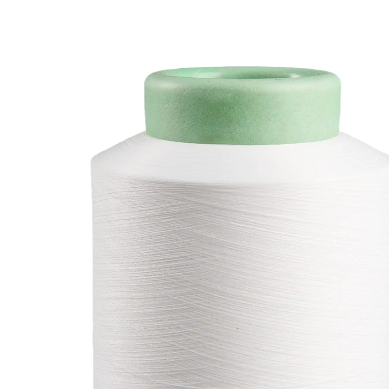 High Elastic Nylon DTY SCY Single Covered Spandex Core Polyester ACY Yarn Knitting Weaving Certified Raw Dyed Pattern