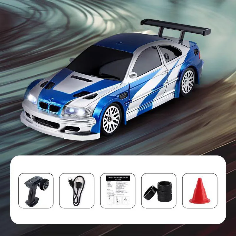 New Build in Gyro15KM High Speed Racing wheels 1:43 Drift rc car 4x4