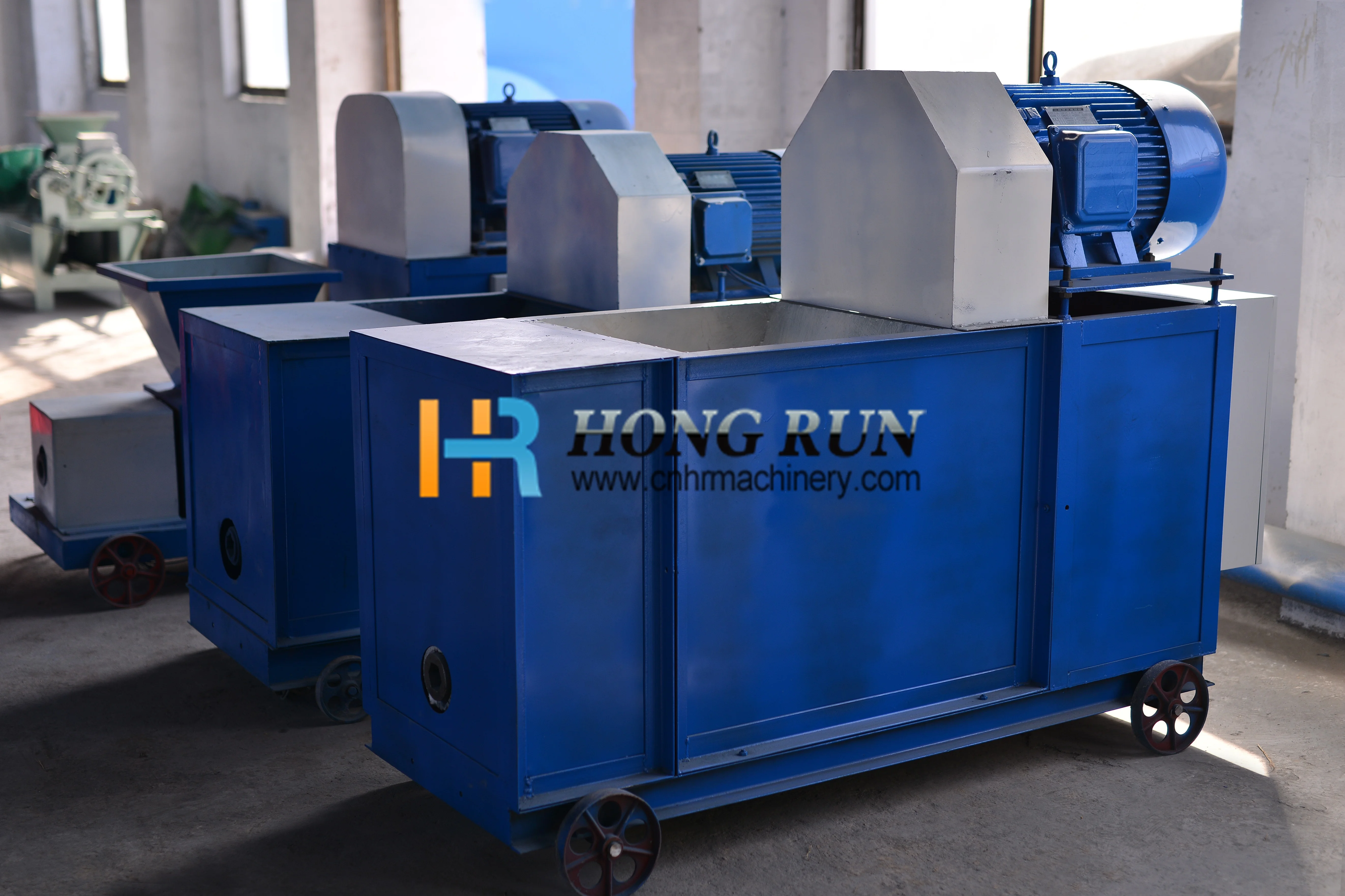 Sugarcane bagasse coconut straw hay biomass sawdust charcoal screw extruder briquette compression machine