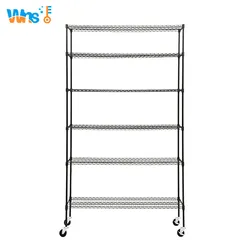 Kitchen Organizer Shelf Durable Kitchen Display Rack Shelf with Wheels Home Storage Rack