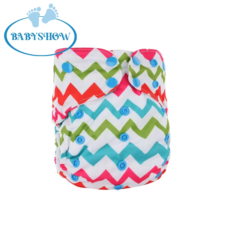 Eco-friendly Baby Cloth Diaper Washable Diapers Economic and Pocket with Double Leg