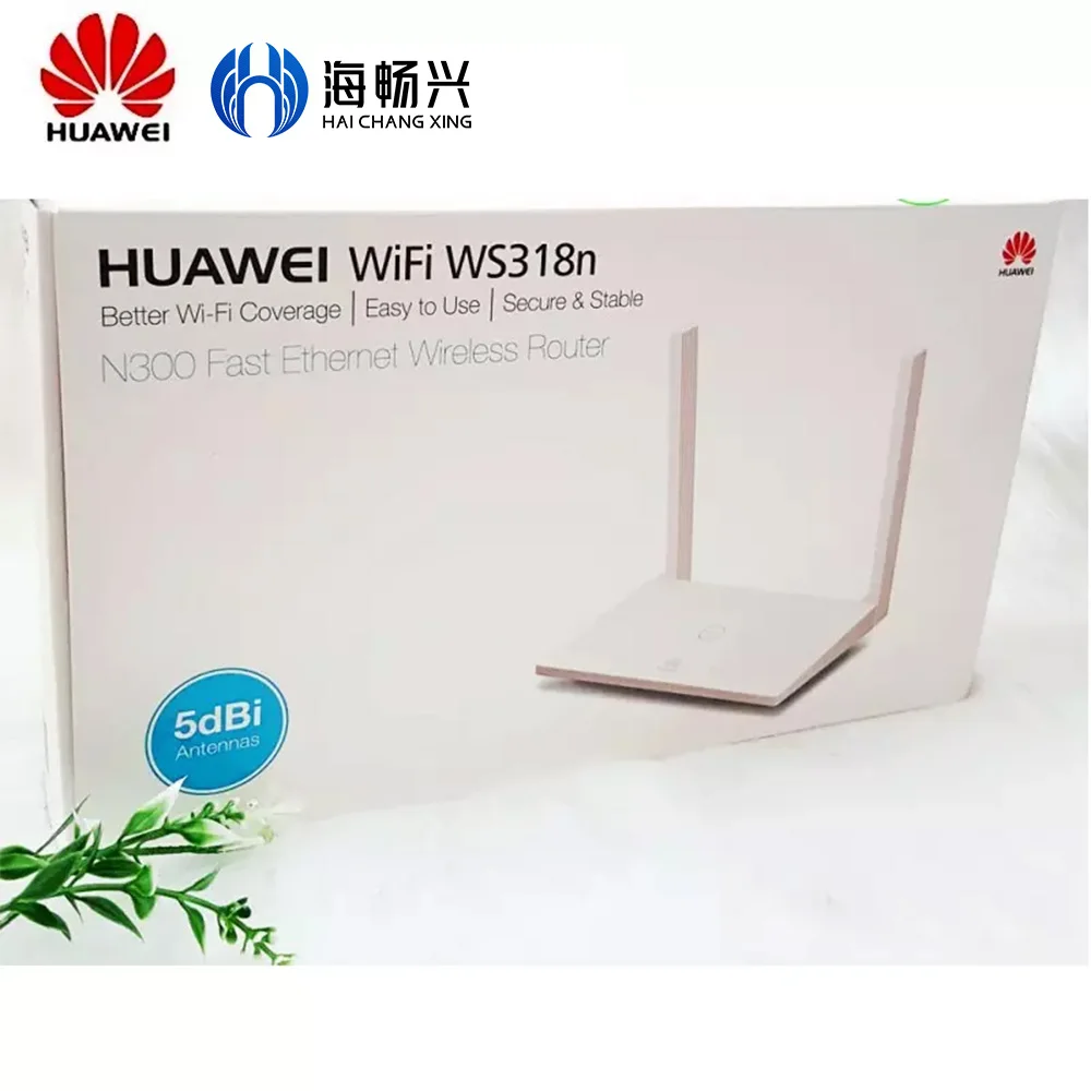 Original HUA WEI WS318N 300Mbps Wireless Router Wifi CPEr with 2 High Gain Antennas Factory price manufacturer supplier