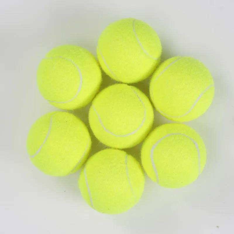 Pelota de tenis логотип на заказ Высокое качество 45% шерсть весло теннисный мяч для