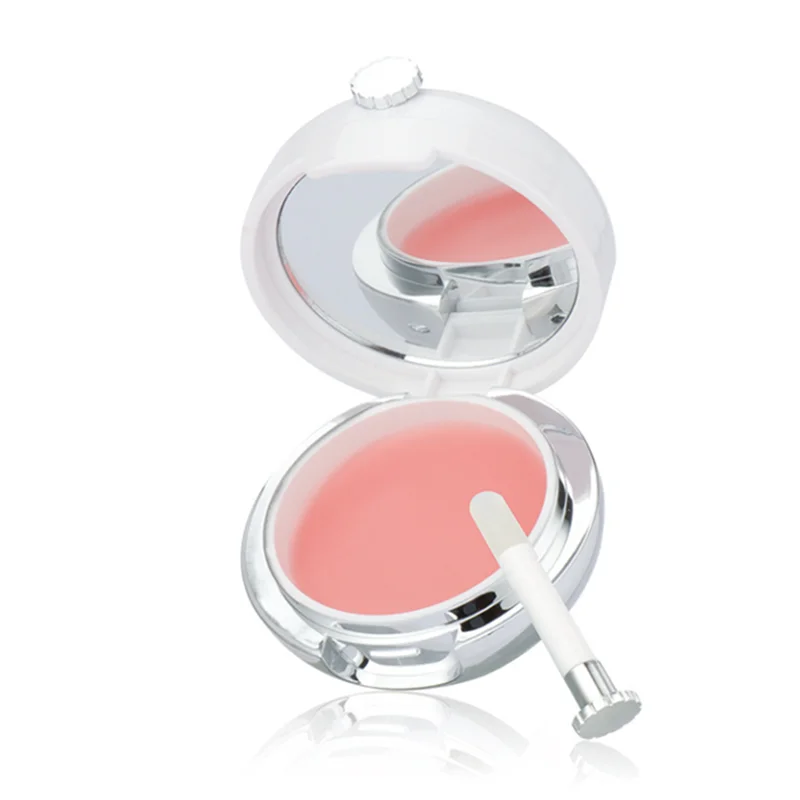 Private label gloss pink lip whitening brightening lightening bleaching cream for dark lips