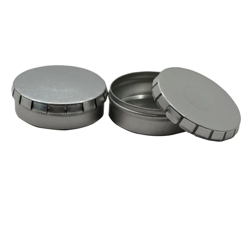 Wholesale Price Custom Mini Round Click Clack Tin Box