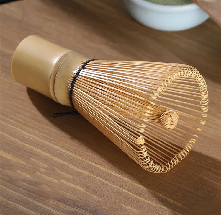 
Японская кисть для чайной церемонии chasen, церемониальный венчик маття, 100 зубчатый бамбуковый инструмент 