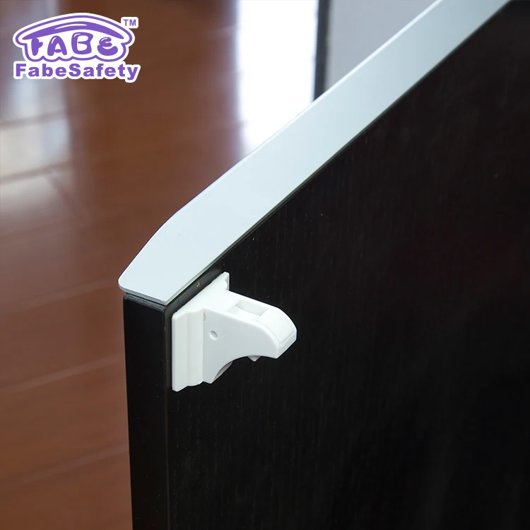 FabeSafety D522 OEM Magnet Baby Child Kids Safety Magnetic Lock For Aluminum Slide Door ,Dot Bebi High Security Lock And Key/