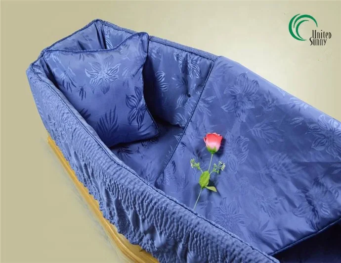 XZR-55 china wholesale coffin elasticated interiors coffin cover lining casket inside mattress