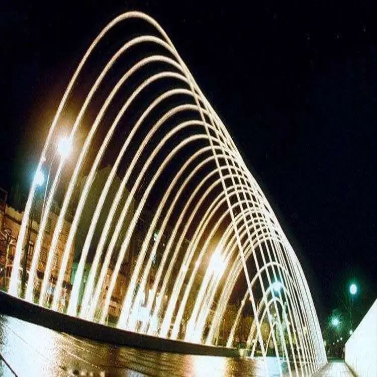 Free Design Pool Laminar Jumping Jets Fountain Nozzle Music Dancing Water Features for Outdoor Decoration