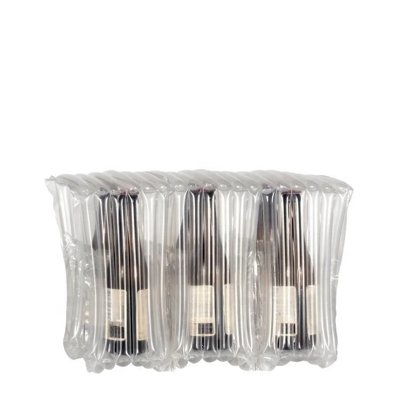 Protective Cushioning Waterproof Material Thickened Inflatable Air Column Bag For Bottle Packaging