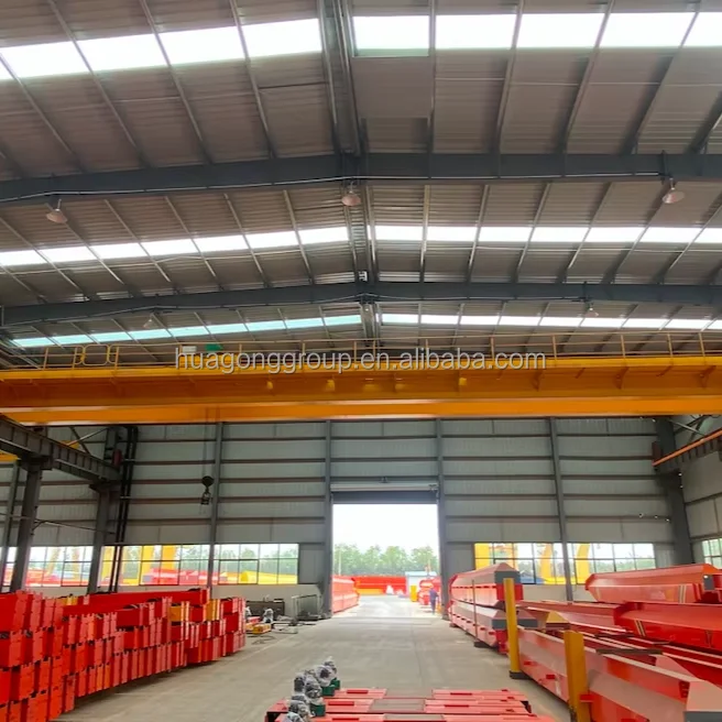 LH model 20/5t indoor hoist trolley eot crane design with wireless remote control overhead crane