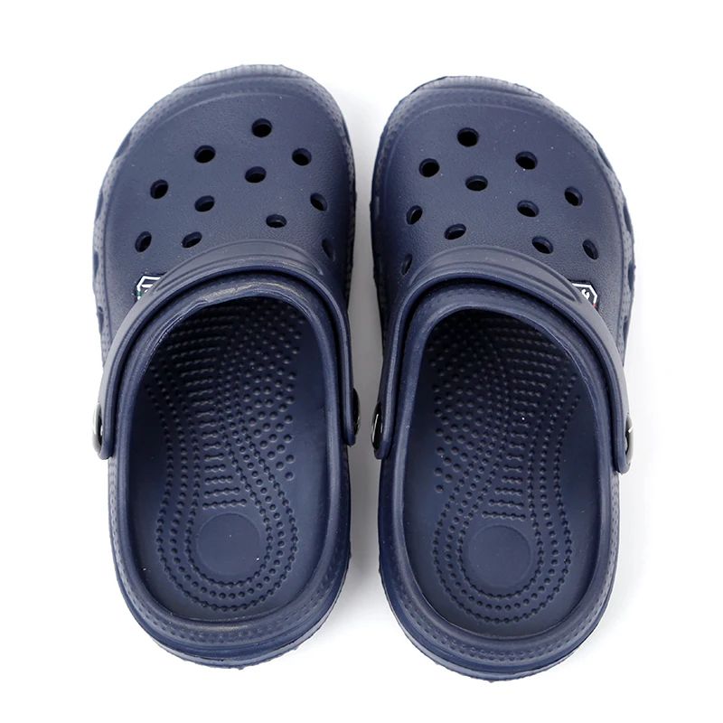 2021 мягкая подошва Детские однотонные сабо EVA тапочки Оптовая продажа детская обувь детская садовая Летняя обувь