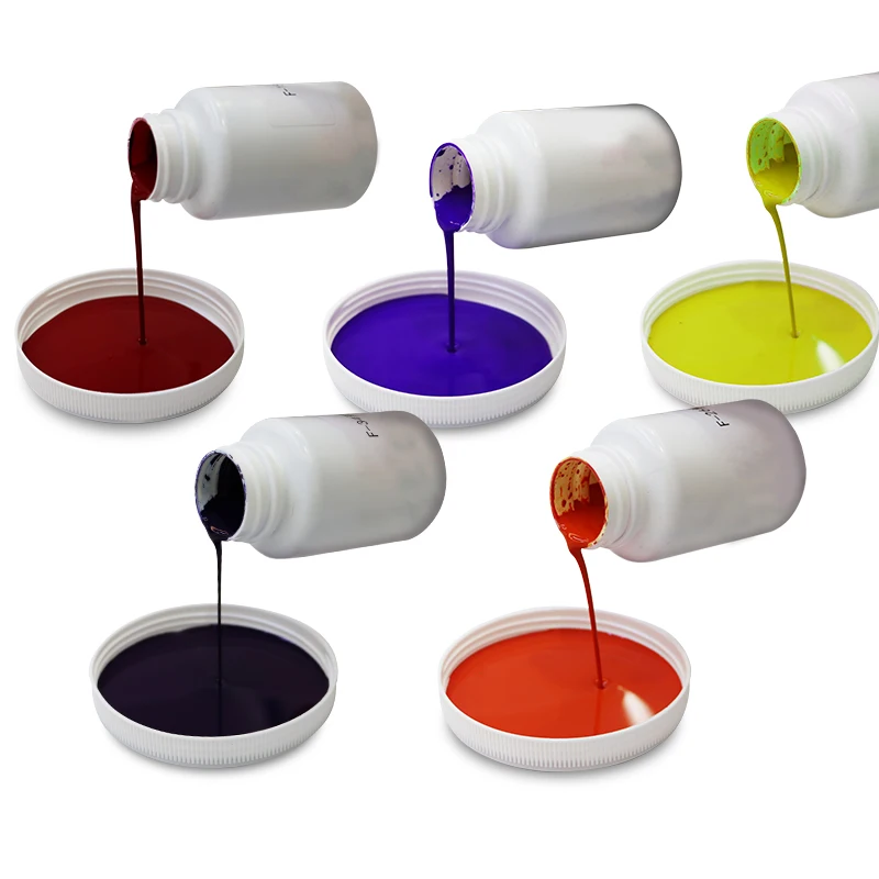 Water based pigments for textile screen printing liquid pigment