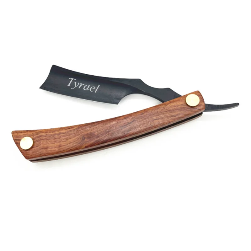 Mens shaving stainless steel straight classic razor