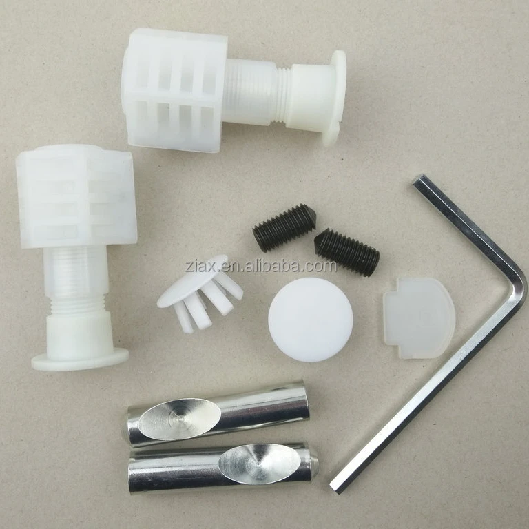 DIY wall hung toilet accessory metal bolt anchor with gasket POM SUS304  toilet bolt tools